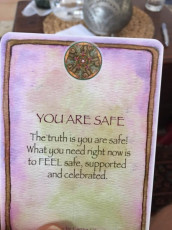 My oracle card for the day. Feel it's appropriate for us all!- Jon